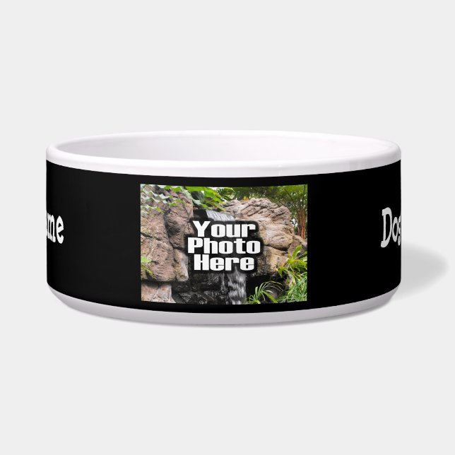 Écuelle Photo couleur personnalisée (Devant)