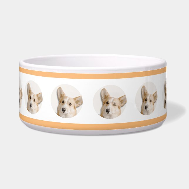 Écuelle Photo Dog Bowl - Custom made with Image (Devant)