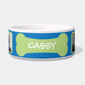 Écuelle Photo d'os de chien Personnalisé Pet Bowl