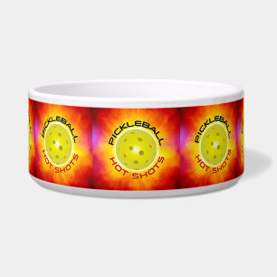 Écuelle Pickleball Hot Shots 1 Pet Bowl