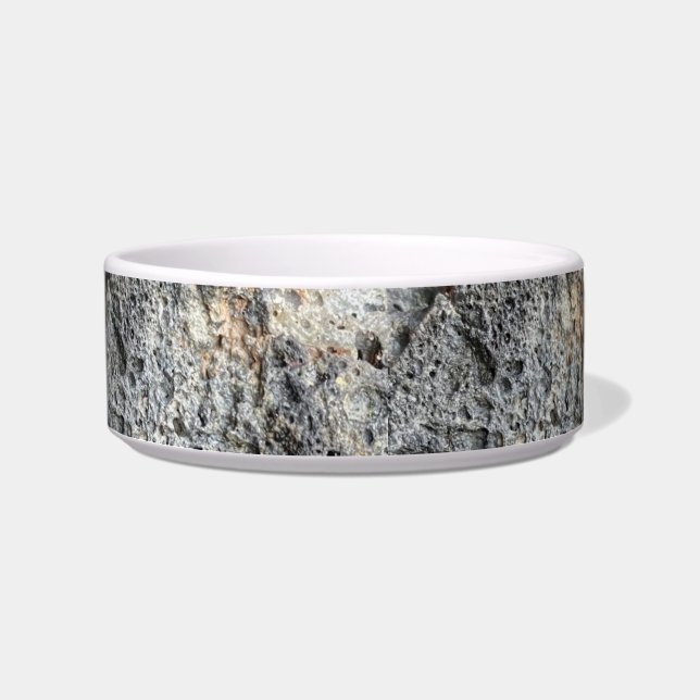 Écuelle Pierre poreuse | MOTIF | Pet Bowl (Devant)