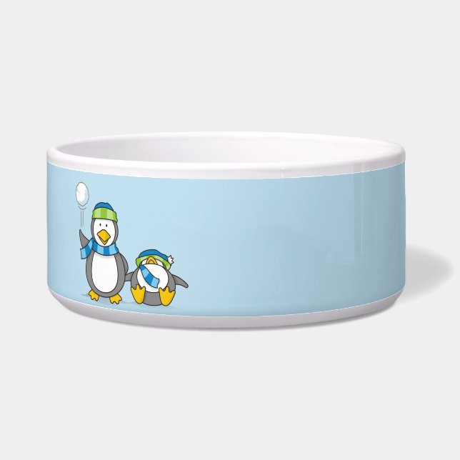 Écuelle Pingouins à neige (Gauche)