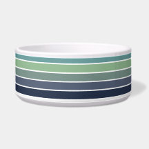 Planche de surf bleu et vert rétro
