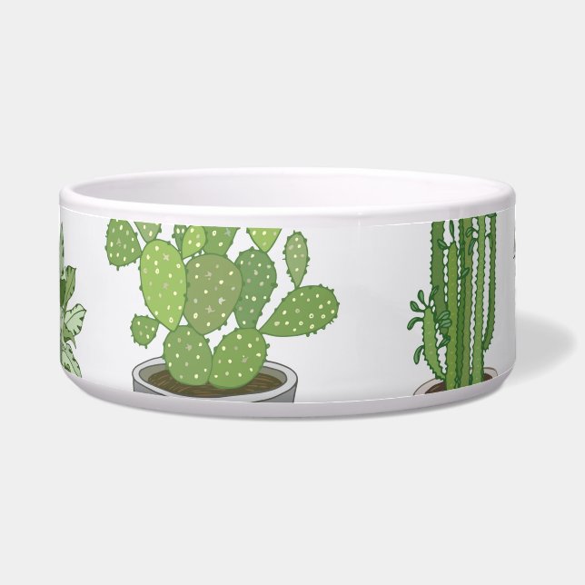 Écuelle Plantes de maison, motif vintage de doodle (Devant)