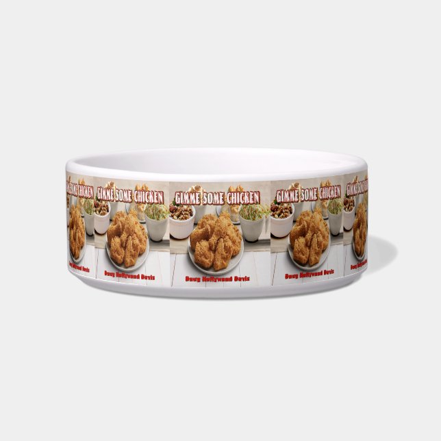 Écuelle plat humoristique pour animal de compagnie (Devant)