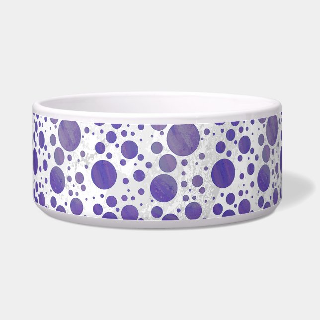 Écuelle Pointe Polka Smear Blueberry (Droite)
