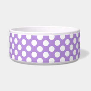 Écuelle Pois violets, Motif à points Polka, points, pointi