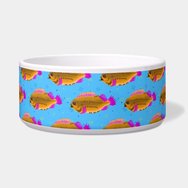 Écuelle Poisson électrique orange (Devant)