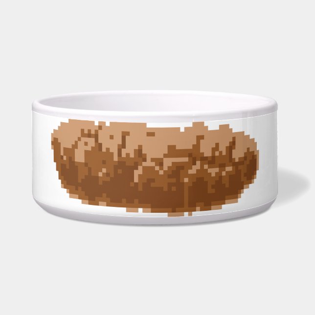 Écuelle Poop à 8 bits (Devant)