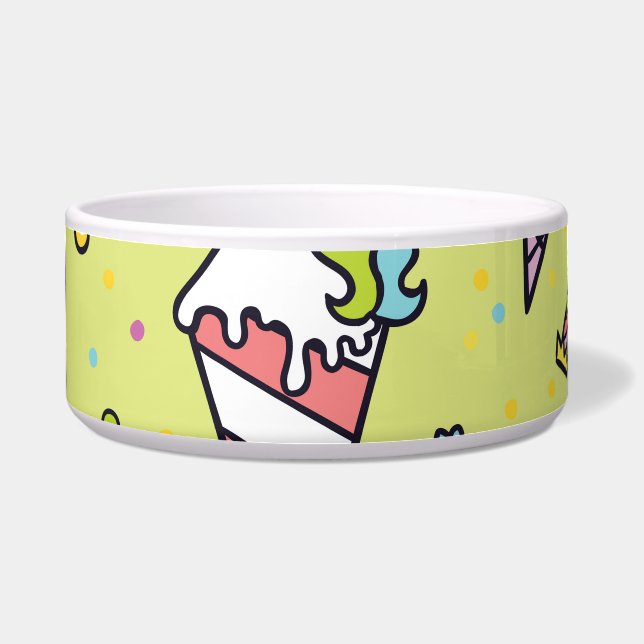 Écuelle Pop Cute Glace : Motif Animalier (Devant)