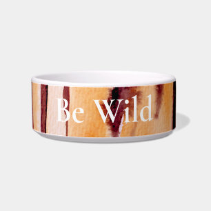 Écuelle Poster de animal de tigre noir orange