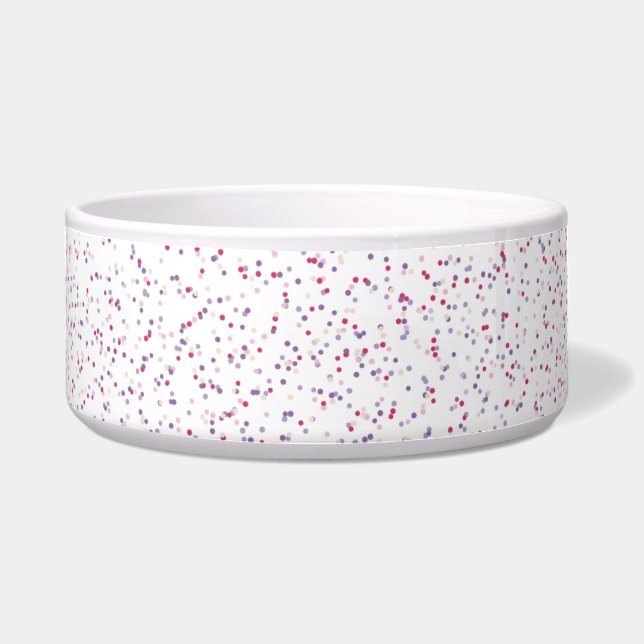 Écuelle Pots de pois rose et violet doux au Berry (Devant)