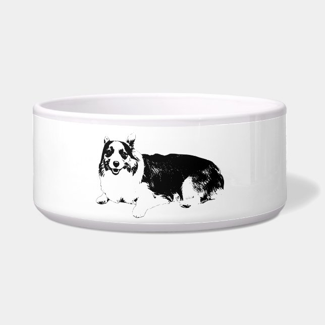 Écuelle Pour le Corgi à la Maison (Devant)