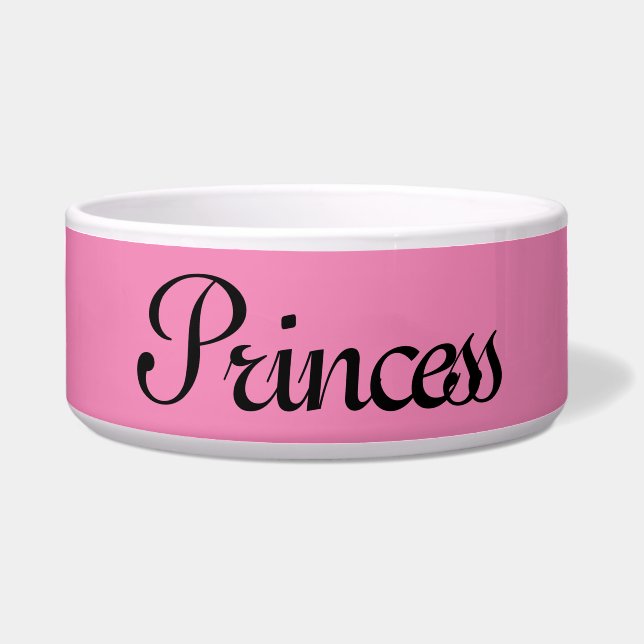 Écuelle Princess Pet Bowl, Fourrure Kid, Fourrure Baby Pet (Devant)
