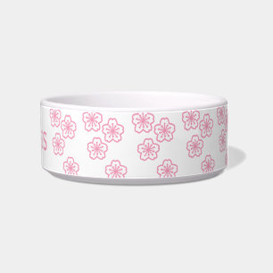 Écuelle Princesse Floral Pet Bowls