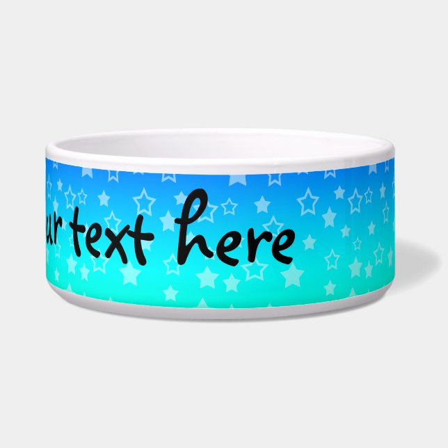 Écuelle Profil sous convention astérisque d'arc-en-ciel (Devant)