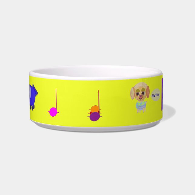 Écuelle Puppy Spire Céramique Pet Bowl (Devant)