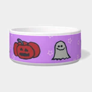 Écuelle Purple Halloween Fun Print