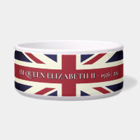 Queen Elizabeth II Posh Union Jack Key Bowl