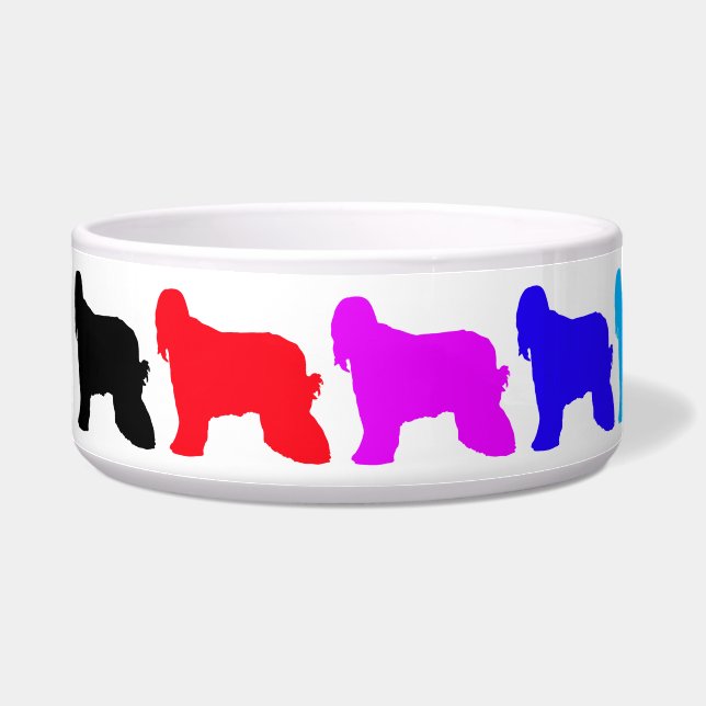 Écuelle Rainbow Afghan Pet Bowl (Gauche)