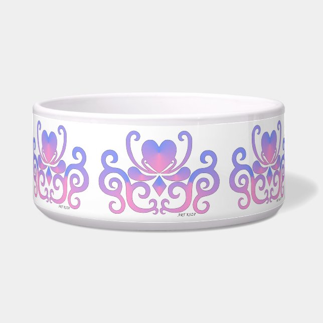 Écuelle Rainbow Heart et Lily (Devant)