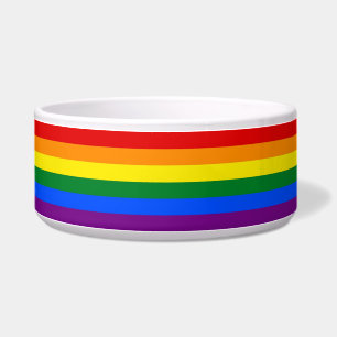 Écuelle Rainbow LGBT Flag Pet Bowl