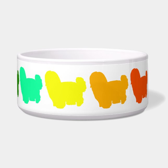 Écuelle Rainbow Shih Tzu Pet Bowl (Droite)