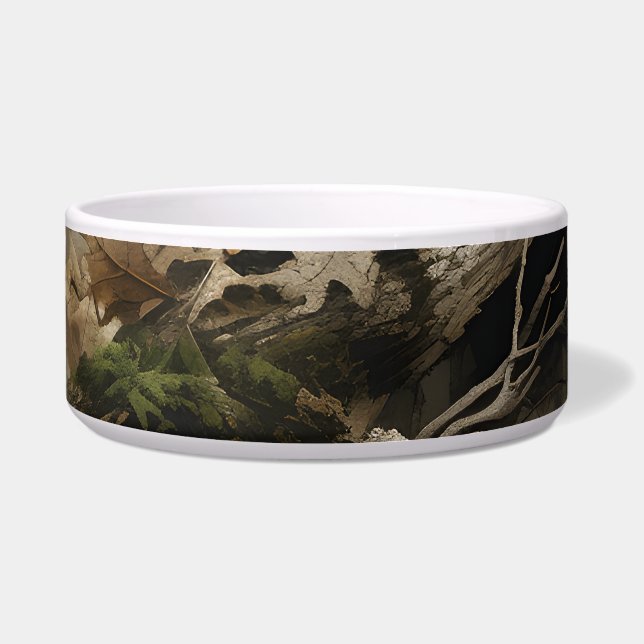 Écuelle Real Tree Camouflage Dog Bowl 🐾 pour votre chiot! (Devant)