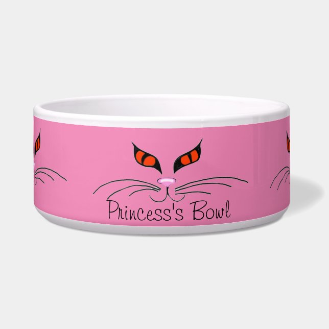 Écuelle Red Cats Eyes Pet Food Bowl (Devant)