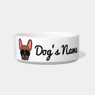 Écuelle Red Fawn French Bulldog Bowl