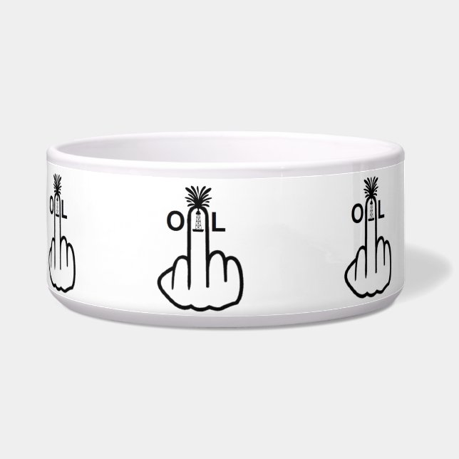 Écuelle Retournement à l'huile de poêle (Gauche)