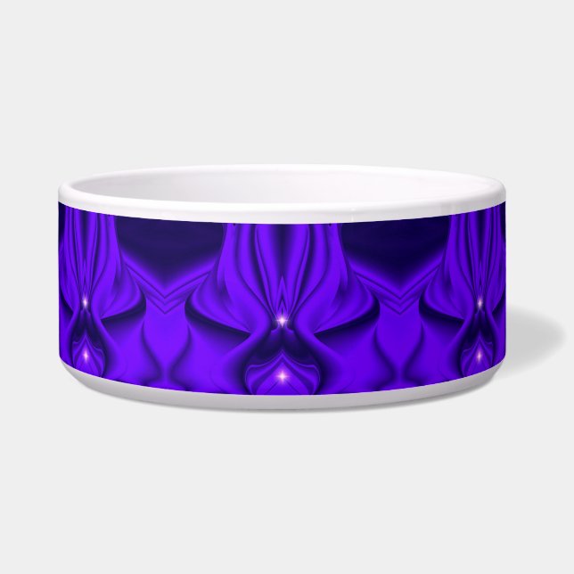 Écuelle Rêves de fleurs violettes, deux étoiles (Devant)