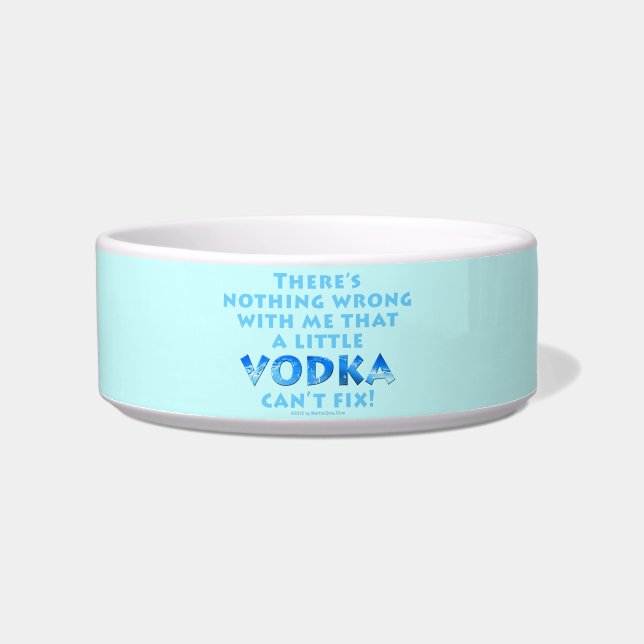ÉCUELLE RIEN DE MAL AVEC MOI QUE LA VODKA NE PEUT RÉPARER  (Devant)