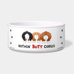 Écuelle Rien n'aboutent des Corgis