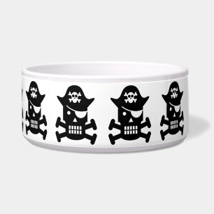 Écuelle Robot Skull & Crossbones Pirate Silhouette