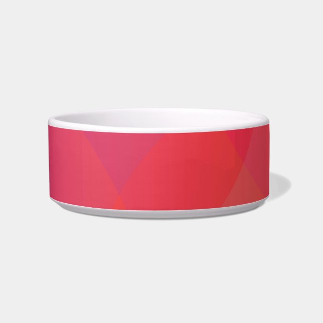 Écuelle rose, orange, moderne, simple, cool, art tendance (Devant)