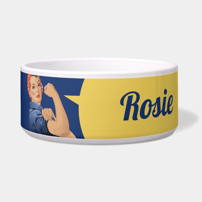Écuelle Rosie the Riveter (Gauche)