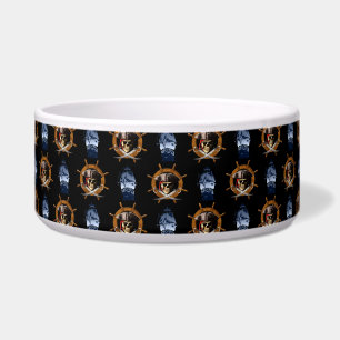 Écuelle Roue jolly roger pirate