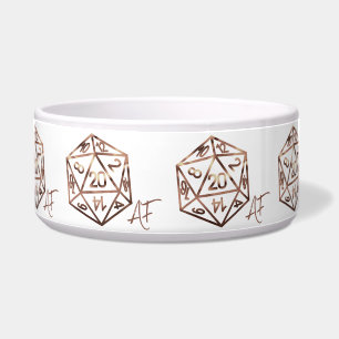 Écuelle RPG Crit AF   Jeu de plateau Imaginaire en cuivre