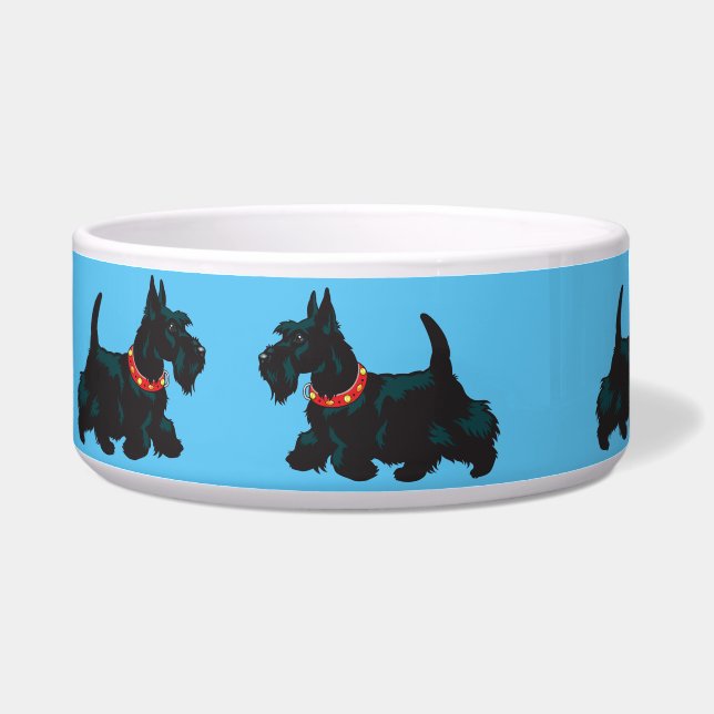 Écuelle scottish terrier (Gauche)