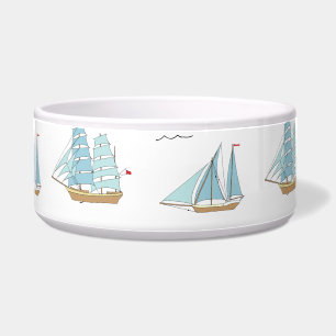 Écuelle Seatime été Cute yachts avec voile