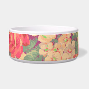 Écuelle Shabby Chic Vintage Rose Floral Animal