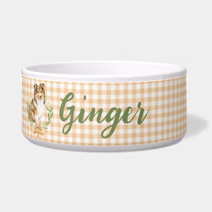 Écuelle Sheltie Laurel dans une succursale de Laurel Per