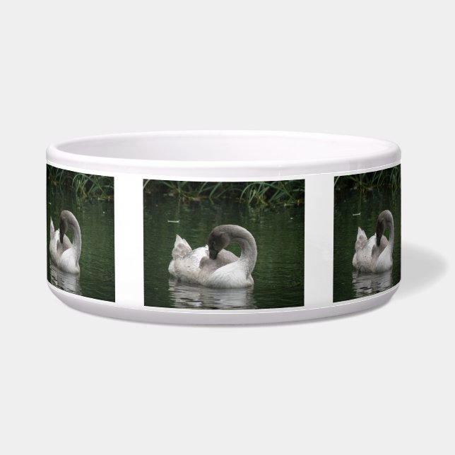 Écuelle Sleepy Swan Pet Bowl (Devant)