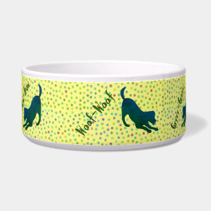 Écuelle Snowflake Doggy -Green Pet Bowl