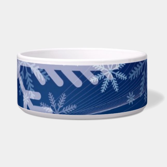 Écuelle Snowflakes Pet Bowl (Devant)
