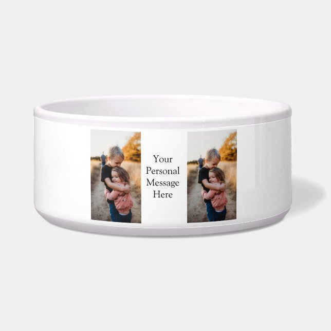 Écuelle soeur frère famille ajouter photo message personne (Devant)