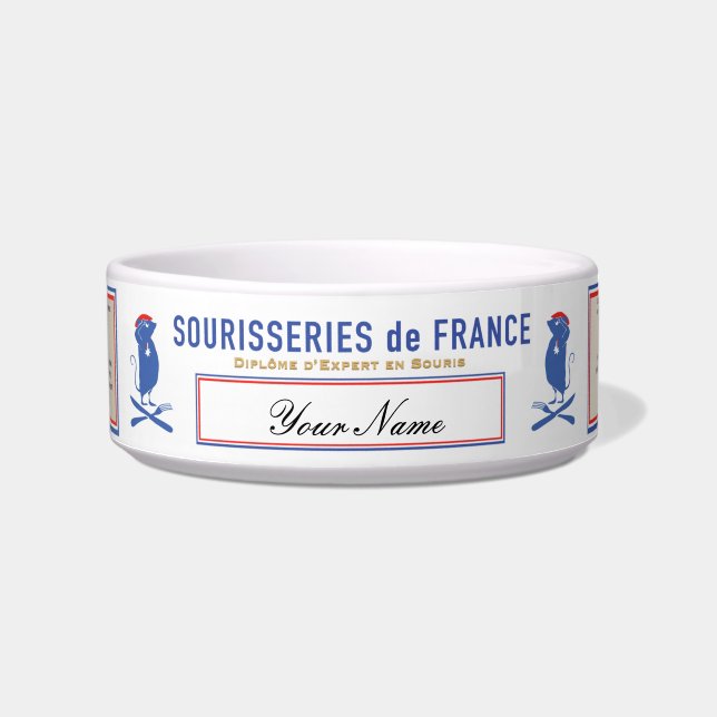 Écuelle Sourisseries de France – Diplôme Expert GOURMET  (Devant)