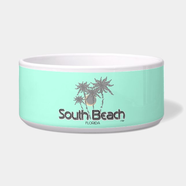 Écuelle South Beach, Miami, Floride (Devant)