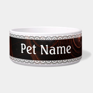 Écuelle Starlight Abstrait Art Dog Bowl